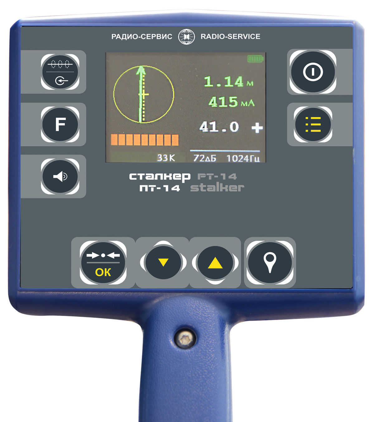 Приемник трассопоисковый Радио-Сервис Сталкер ПТ-14 - купить в Москве по  низкой цене | ECNK